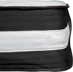 Flash Furniture Capri Comfortable Sleep 12" Hybrid Pocket Spring and Foam Mattress, Foam Pocket Spring Hybrid Mattress for Pressure Relief, Queen