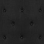 Flash Furniture Cambridge Tufted Upholstered Queen Size Headboard in Black Fabric