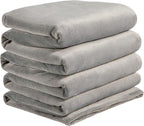 BEDELITE Big Fleece Blanket - 120" x 120" (10' x 10'), Super Soft Fluffy Fuzzy Oversized King Blanket for Bed, Couch, Sofa, Camping, Fits Whole Family, Grey