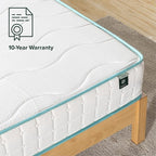 ZINUS 10 Inch Tight Top Spring Mattress, Twin, Innerspring Mattress, CertiPUR-US Certified, Mattress in A Box