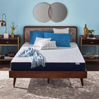 Sleep Innovations Marley Hybrid 10 Inch Cooling Gel Memory Foam and Innerspring Coil Mattress, Full Size, Bed in a Box, Medium Firm Advanced Support
