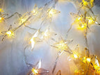 Comtelek Bed Canopy with LED Star Lights, Canopy Bed Curtain with RGB Color Changing String Lights with Smart App Control Remote for Princess Girls Bedroom, Suggested for Twin Full Queen King Bed