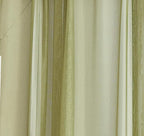 LinenZone Sage Window Scarf Valance in 360 Inch Size. Use Window Scarves as Canopy Bed or Backdrop Curtains, Curtain Scarf, or Sheer Fabric for Draping. (Amazing 55 x 360, Sage)