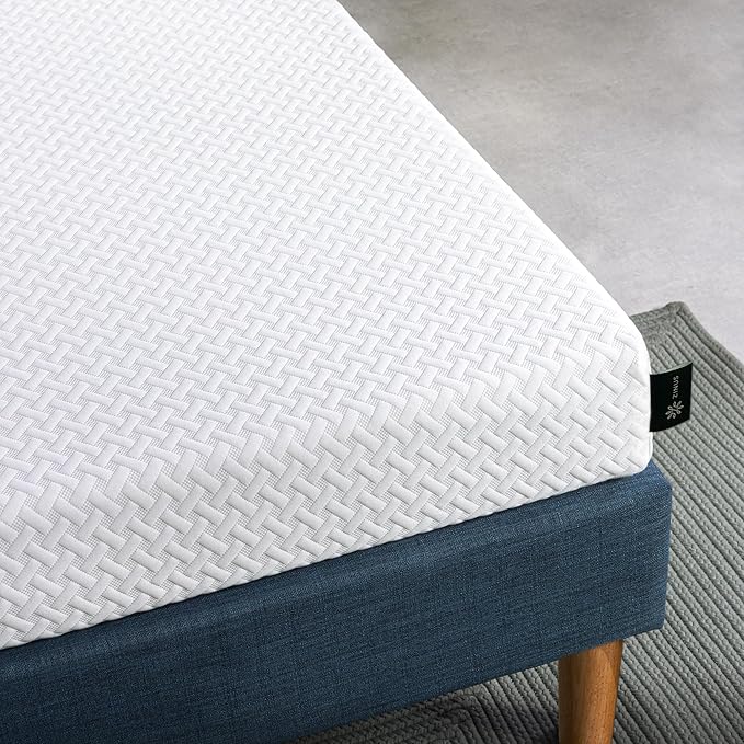 ZINUS 6 Inch Twin Cooling Essential Memory Foam Mattress [NewVersion], Fiberglass Free, Medium Feel, Breathable Cooling Layers, Certified Safe Materials