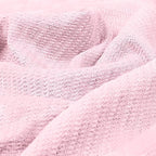 COTTON CRAFT Soft Cotton Thermal Blanket - Plush Herringbone Twill - All Season Luxurious Breathable Skin Friendly Lightweight Cooling Throw Blanket - Sofa Couch Travel Camping Dorm - Twin Light Pink