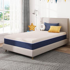 8 Inch Twin Size Mattress for Kids, Gel Cooling Memory Foam Mattress in A Box, Medium Firm Feel for Back Pain Relief, CertiPUR US Certified