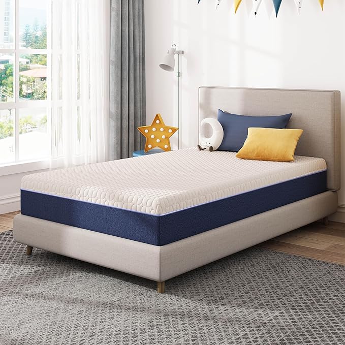6 Inch Full Size Mattress, Gel Cooling Memory Foam Mattress in A Box, Medium Firm Feel for Back Pain Relief, CertiPUR US Certified