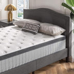 ZINUS 12 Inch Comfort Support Cooling Gel Hybrid Mattress, Full, Euro Top Innerspring Mattress, Motion Isolating Pocket Springs, Mattress in A Box