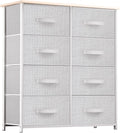 YITAHOME Dresser with 8 Drawers - Fabric Tower for Bedroom, Dresser & Chest of Drawers, Fabric Storage Tower, Organizer Unit for Bedroom, Hallway, Closets