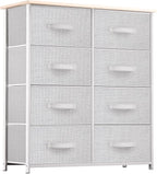 YITAHOME Dresser with 8 Drawers - Fabric Tower for Bedroom, Dresser & Chest of Drawers, Fabric Storage Tower, Organizer Unit for Bedroom, Hallway, Closets