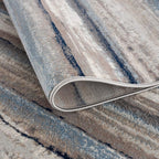 RUG BRANCH Havana 2' x 6' (2' X 5'11") Scandinavian Indoor Runner Rug, Contemporary, Blue Brown - Entryway, Hallway, Bathroom, and Kitchen