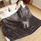 Bedsure GentleSoft Sherpa Fleece Oversized Cal King Blankets for Bed - Thick and Warm Throw for Women and Men, Soft Fuzzy Plush Large Blanket for Winter, Brown, 112x98 Inches