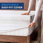 Tempur-Cloud 2-Inch Mattress Topper, King,White