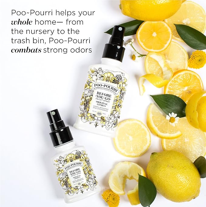 Poo-Pourri Before-You-go Toilet Spray, Original Citrus Scent, 0.14 Fl Oz