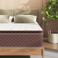 Swbvs Queen Mattress, 14 Inch Pillow Top Queen Size Mattress – Plush Comfort with Pocketed Coils & Pressure Relief – Ideal for Side Sleepers, Motion Isolation & Back Pain Relief,Firm