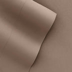 Linen Market Brushed Microfiber Full Sheet Set 4 Piece – Oeko-TEX Certified Ultra Soft & Wrinkle-Free - 16" Deep Pocket Sheets - Easy Care Full Size - Taupe
