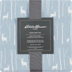 Eddie Bauer - Twin Sheets, Cotton Flannel Bedding Set, Brushed For Extra Softness, Cozy Home Decor (Birch Forest, Twin)