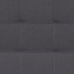 Flash Furniture Bedford Tufted Upholstered Full Size Headboard in Dark Gray Fabric