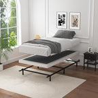 Low Profile Box Spring Twin - 3 Inch Box Spring for Twin Heavy Duty Bed Foundation Metal Bed Base Easy Assembly
