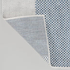 JONATHAN Y Geometric Organic Shapes Indoor Outdoor Area Rug 4X6 Cream/Navy, Zia Modern for Backyard, Patio, Porch, Easy-Cleaning, High Traffic, Pet-Friendly, Non-Shedding (TSN306B-4)