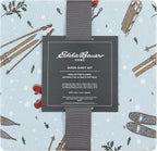 Eddie Bauer - King Sheets, Cotton Flannel Bedding Set, Brushed For Extra Softness, Cozy Home Decor (Snow Days, King)