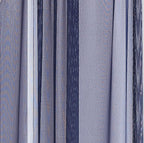 LinenZone Navy Window Scarf Valance in 288 Inch Size. Use Window Scarves as Canopy Bed or Backdrop Curtains, Curtain Scarf, or Sheer Fabric for Draping. (Amazing 55 x 288, Navy)