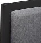 ZINUS Jessica Modern Studio Upholstered Metal Headboard, Full