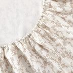 Laura Ashley - Flannel Sheets Full Size, Anti-Pilling & Wrinkle Resistant Cotton, Touchably Soft for All-Season Comfort - Bed Sheets with Matching Pillowcases & Fitted Sheet (Victoria Beige)