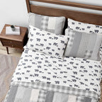 Eddie Bauer - Twin Sheets, Cotton Flannel Bedding Set, Brushed For Extra Softness, Cozy Home Decor (Bear Family, Twin)