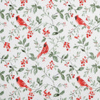 Laura Ashley - Flannel Sheets Queen Size, Anti-Pilling & Wrinkle Resistant Cotton, Touchably Soft for All-Season Comfort - Bed Sheets with Matching Pillowcases & Fitted Sheet (Jolly Cardinals Green)