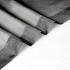 Chyhomenyc Black Sheer Scarf Valances for Windows 216 Inch Extra Long, Window Scarf Drapes Rod Pocket Backdrop for Wedding Arch Draping/Party/Canopy Bed/Living Room, 2PC, 18 Feet Length