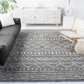 SAFAVIEH Arizona Shag Collection Area Rug - 9' x 12', Brown & Ivory, Moroccan Design, Non-Shedding & Easy Care, 1.6-inch Thick Ideal for High Traffic Areas in Living Room, Bedroom (ASG741B)