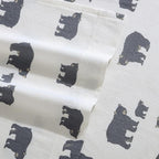 Eddie Bauer - Sheets, Cotton Flannel Bedding Set, Brushed for Extra Softness, Cozy Home Decor (Beacon Hill Ivory, King)