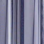 LinenZone Navy Window Scarf Valance in 360 Inch Size. Use Window Scarves as Canopy Bed or Backdrop Curtains, Curtain Scarf, or Sheer Fabric for Draping. (Amazing 55 x 360, Navy)