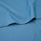Queen Size Bed Sheets - Breathable Luxury Sheets with Full Elastic & Secure Corner Straps Built In - 1800 Supreme Collection Soft Deep Pocket Bedding, Sheet Set, EXTRA DEEP pocket - Queen, Denim