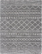 SAFAVIEH Arizona Shag Collection Area Rug - 5'1" x 7'6", Brown & Ivory, Moroccan Design, Non-Shedding & Easy Care, 1.6-inch Thick Ideal for High Traffic Areas in Living Room, Bedroom (ASG741B)